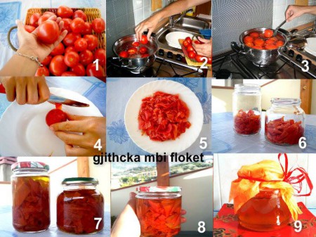 vaji *lekures se domateve * ja si pergatiet